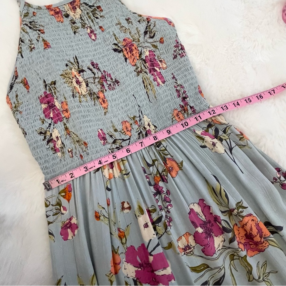 Floral Jumpsuit in Blue and Pink - Picture 12 of 14